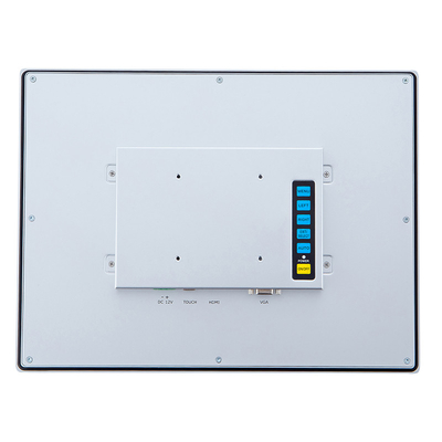 FCC Industrial LCD Touch Screen Monitor IP65 Front Flat Panel For Automation Control