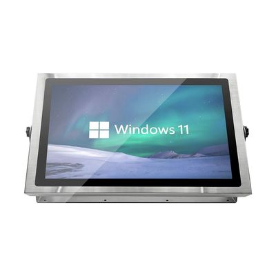 10.1'' công nghiệp IP69K đầy đủ PCAP Touch Android / X86 dựa trên bảng phẳng PC độ sáng cao Full IP69K thép không gỉ