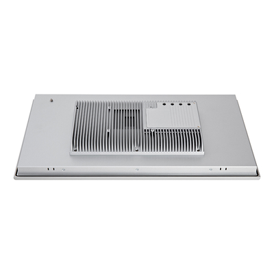 27" panel mount industrial HMI panel PC pure flat surface embedded touch computer