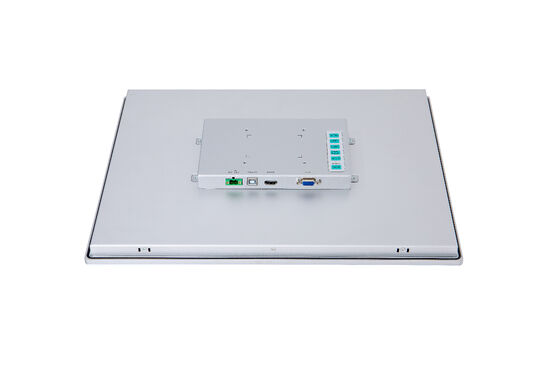 19" embedded mounting VGA HDMI industrial touchscreen high brightness panel mount monitor for kiosk HMI machine